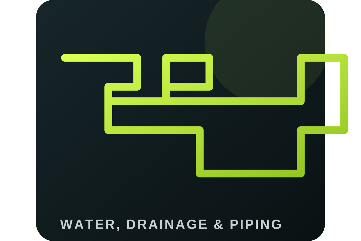 Plumbing / water-system installation